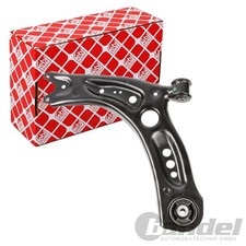 FEBI STAHL QUERLENKER VORDERACHSE LINKS passend für AUDI A3 Q2 SEAT LEON SKODA 