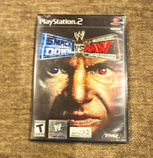 THQ WWE SmackDown! vs. Raw Sony PlayStation 2 PS2 Sports T NTSC-U/C Manual