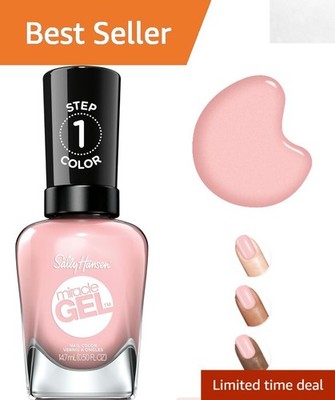 Miracle Gel 238 Regal Rosé - Long-Lasting Blush Pink Nail Polish, No UV Needed