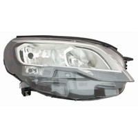 Halogen Scheinwerfer Rechts H1 FüR Peugeot Expert Pritsche/Fahrgestell Kasten