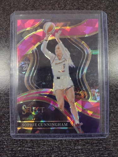 2024 Panini Select WNBA - Courtside Sophie Cunningham #213 Pink Ice Prizm