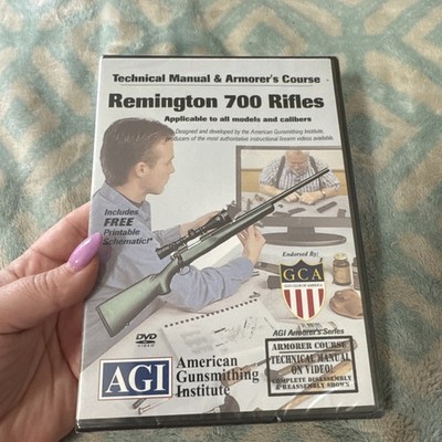 AGI #1354SL Remington 700 Rifles Armorer's Course DVD **BRAND NEW**