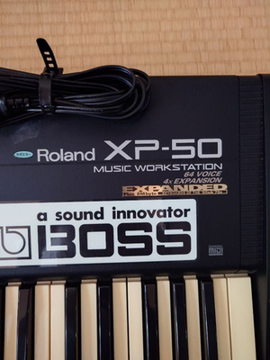 Roland XP-50 Music Workstation Synthesizer Keyboard Powers On AS