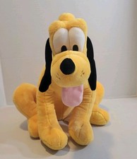Disney Store Genuine Exclusive Original Authentic Pluto Plush Stuffed Animal