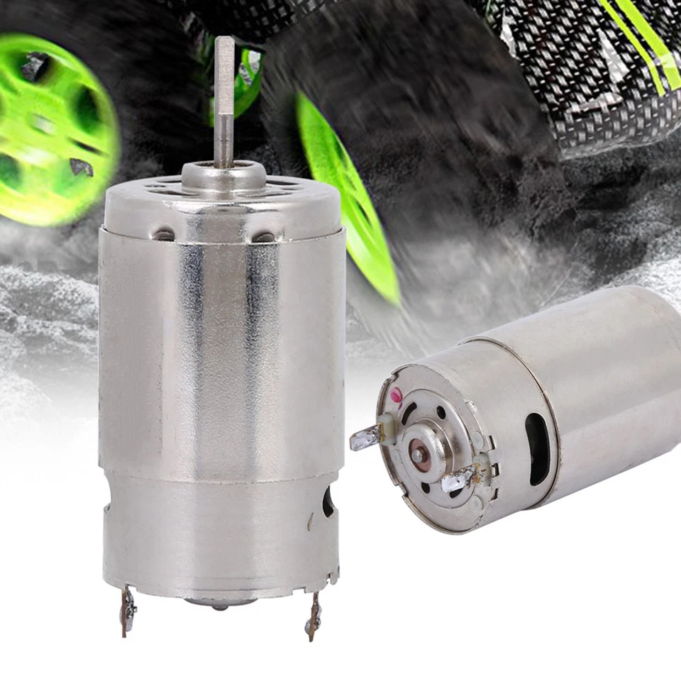 21000rpm Electric 390 Motor Accessory Replacement Fit For 1/16 1/18 RC Car ZM - Image 3 of 4