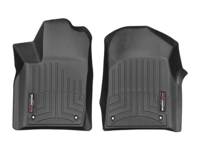 WeatherTech FloorLiner for 2015-2015 Dodge Durango - 1st Row, Black