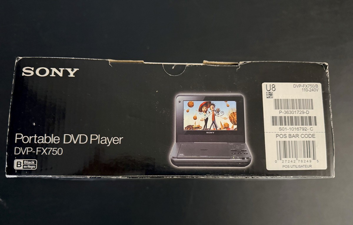 Sony DVP-FX750 Portable DVD Player with Screen (7