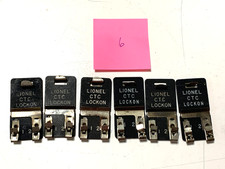 Lionel CTC Track Lockon Lot of 6ct , O  O-27 scale- Set 6
