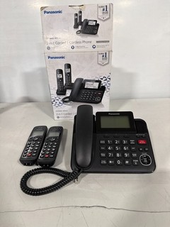 Panasonic Telefono Cordato/Cordless con Blocco Chiamate Avanzato Registrazione 2 Vie USATO