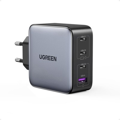 Nexode 100W USB C Ladegerät 4 Ports Netzteil GaN Charger PD Schnellladegerät ...