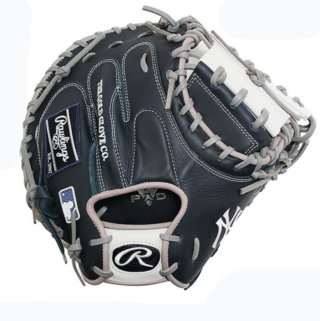 Rawlings HOH MLB COLOR SYNC GR5HTM2AC-NYY RH Catcher Mitt Yankees 2025