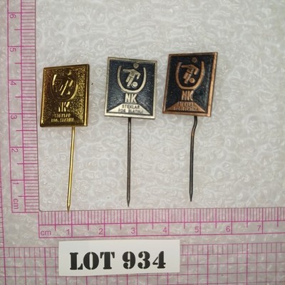 Vintage NK STEKLAR Rogaska Slatina Football Soccer Club Pin 3/1 LOT 934