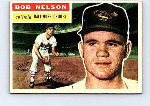 1956 Bob Nelson [Gray Back] #169
