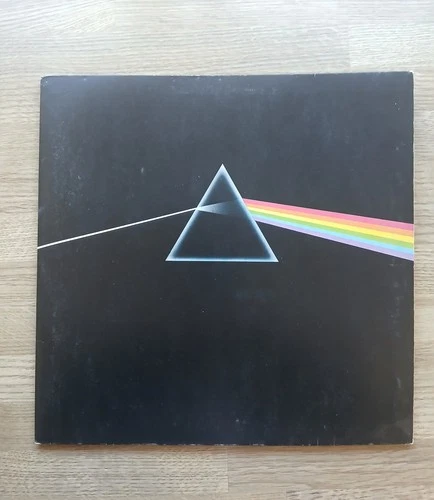 PINK FLOYD - DARK SIDE OF THE MOON 1973 UK VINYL LP SHVL 804 - A5 VGC/G+