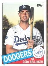 2020 Topps Update #85TB-20 Cody Bellinger 1985 Topps Baseball 35th Anniversary
