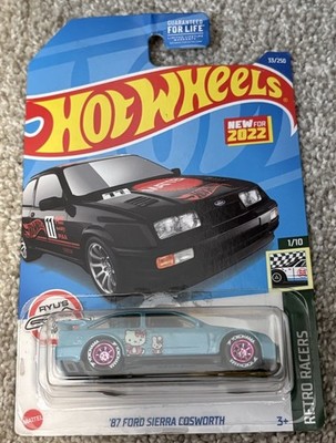 Hello Kitty Custom Hot Wheels OOAK 87  Ford Sierra Cosworth