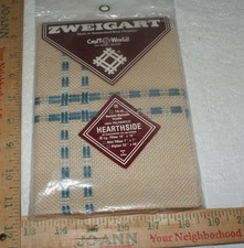 Zweigart Harthside Cross Stitch Fabric 14 Count 16 x 16 Fast Shipping Vintage