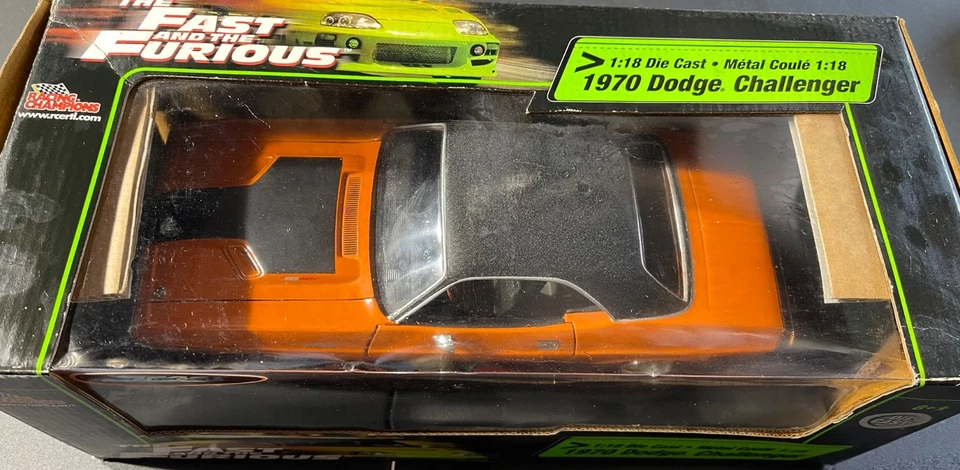 Racing Champions 1970 Dodge Challenger The Fast & Furious 1/18 Model - Image 3 of 4