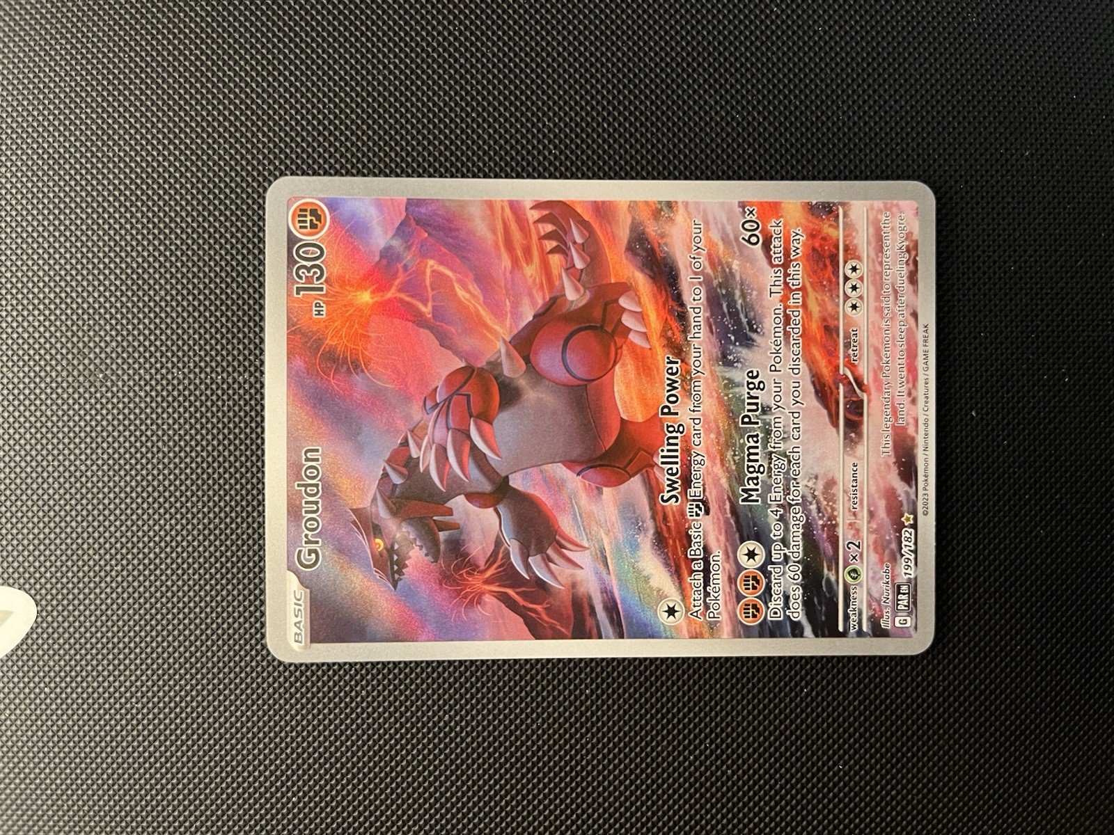 Groudon 2023 Scarlet & Violet: Paradox Rift #199/182