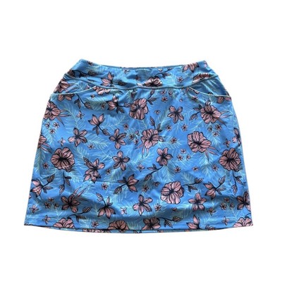 Coolibar Women's Med Corta Performance Skort Golf Athletic Tennis Skirt Shorts