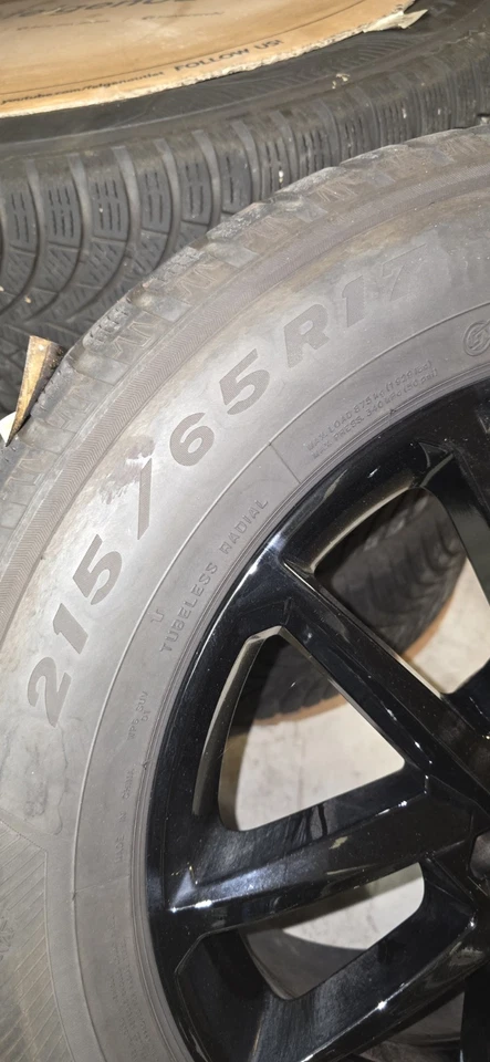 Winterkompletträder Alu Schwarz für SEAT Tarraco, SEAT Ateca, VW Tiguan, Škoda - Bild 3 von 4