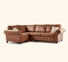 NEW OAKLAND HIGH QUALITY LEFT HAND CORNER SOFA TAN