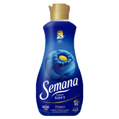 3800024048906 Semana - płyn do płukania tkanin - Super Soft - Protect - 1,3l/65 