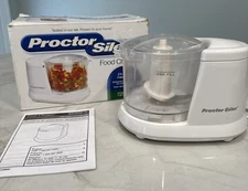 Proctor Silex 1.5-Cup Capacity Corded Compact Food Chopper White 72500R