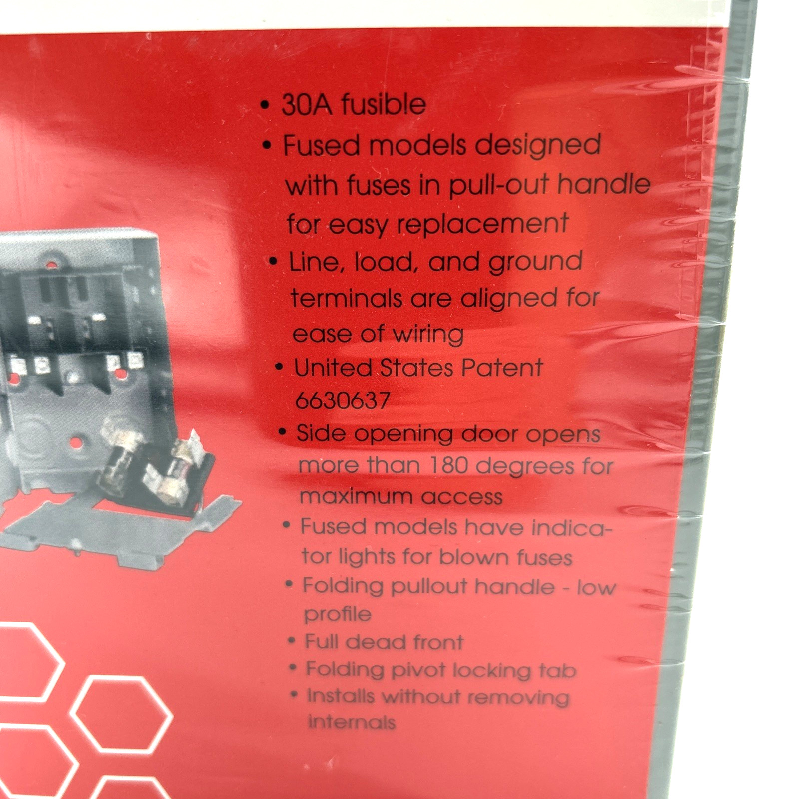 Diversitech DDS-30 30 Amp 220V Electrical Switch Fusible Pull Out Disconnect