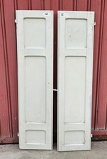 Coppia Scuri  Vintage Porta Finestra  Country Antichi