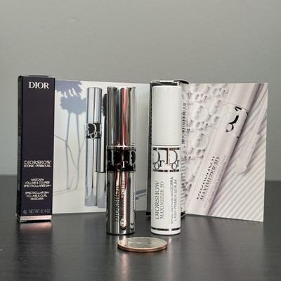 Lot 2 Christian Dior MINI Mascara - DiorShow Overcurl & Maximizer 3D, 4ml NEW