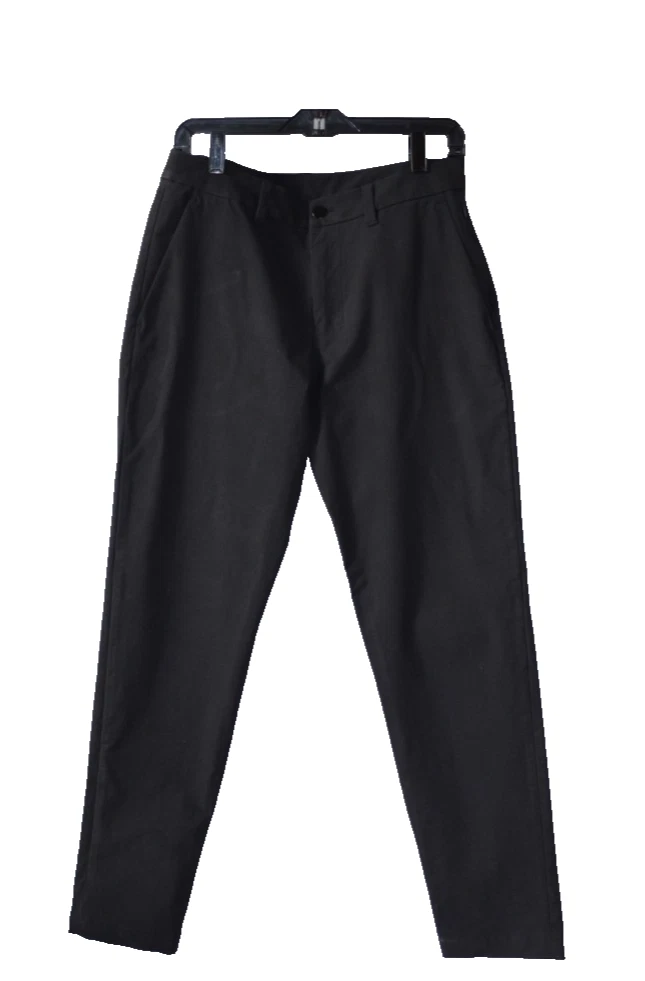 Lululemon ABC Pants Slim Fit Men's Size 30 Black Stretch Casual Chino Pants