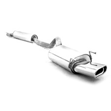 FOX Sportauspuffanlage ab Kat 1x135x80mm mit Absorber für Opel Corsa B ab 92