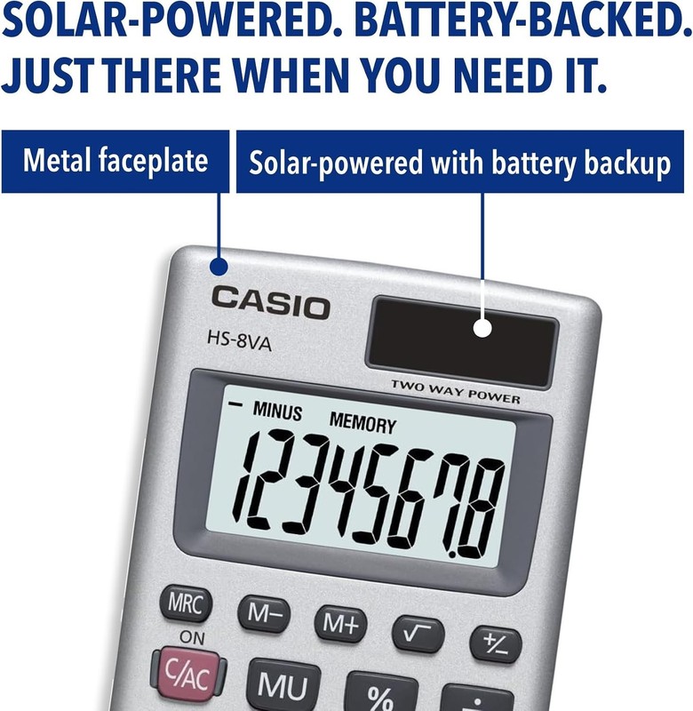 Casio Solar Calculator - Highly rated Buy It For Life recommendation