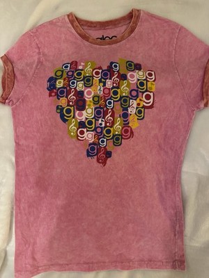 RARE! Glee Ringer Tee Shirt Authentic 2010
