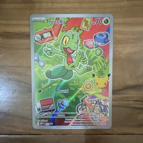 Treecko 055 Black Star Promo First Partners Series 3