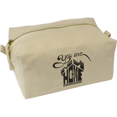 Kulturtasche / Schminkkoffer aus Canvas ''Where the Heart Dwells'' (CS00042791)