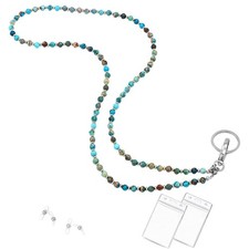 Lanyard for Women Beaded Lanyards for ID Badges Holder Teacher Lanyard Holder...