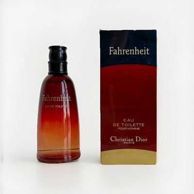 Christian Dior Fahrenheit 50 ml Eau de Toilette EDT unbenutzt Vintage Version