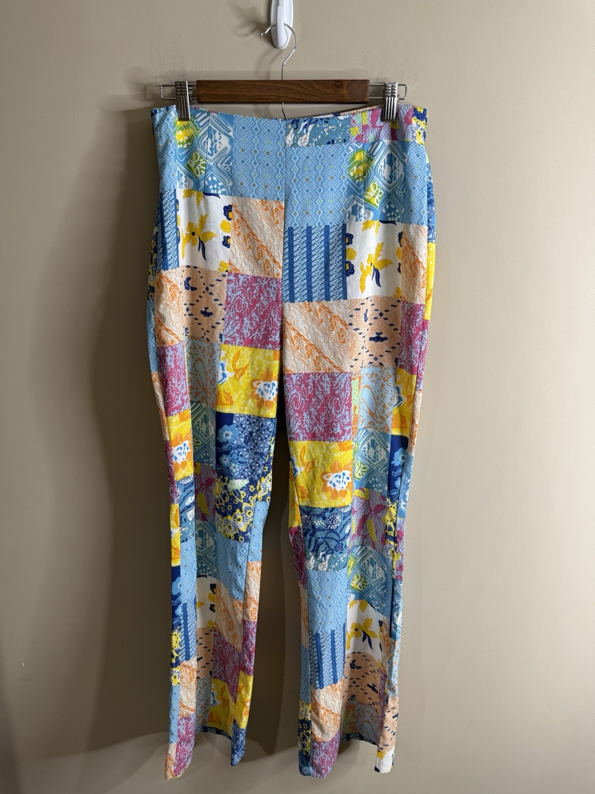 Women’s Cider Patchwork Pants Lightweight Bootcut… - image 1