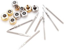 Watch Stems and Crowns Set, Stainless Steel Assorted Repair Kit with...