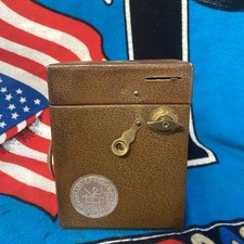 Vintage 1930 50th Anniversary Brown Kodak Box Camera