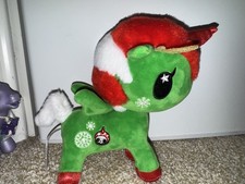 Tokidoki Holly Unicorno Plush Stuffed Christmas Holiday Toy Aurora World Winged