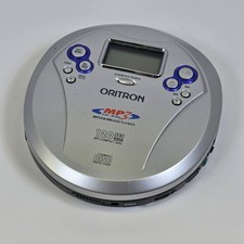 Oritron Portable MP3/CD-RW Player 120 Second ASP - Silver