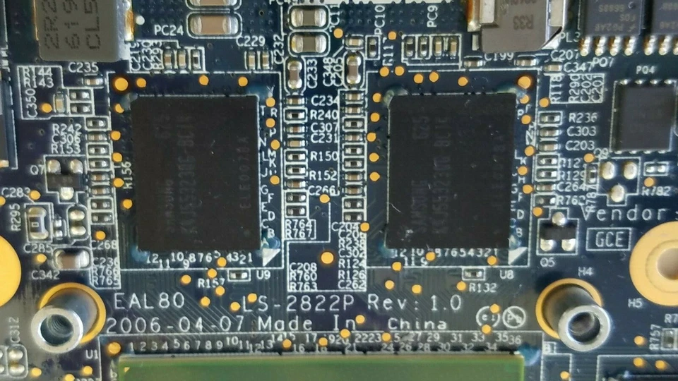 417206-001-Genuine HP Compaq nw9420 T7400 17 NVIDIA QUADRO FX 1500M 256MB(199-2) - Image 4 of 4