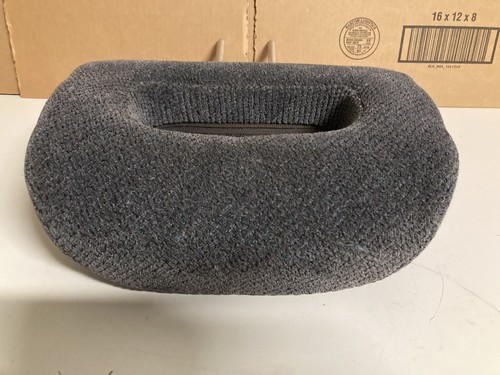 Vintage Halo Gray Cloth Car Seat Headrest For 1980's Nissan Sentra RH or LH - Picture 4 of 10