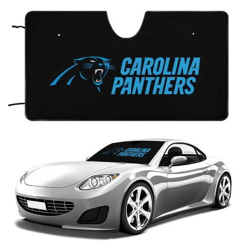 Carolina Panthers Car Windshield Sunshade Car Accessories Car Sunshade