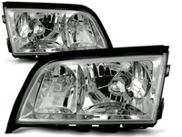 Scheinwerfer Paar Mercedes W202 C-Klasse 93-00 Chrom