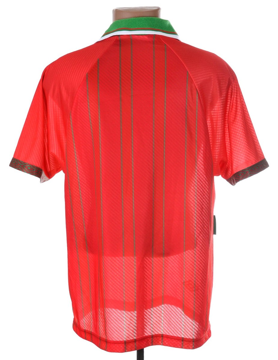WALES NATIONAL TEAM 1994/1996 HOME FOOTBALL SHIRT UMBRO SIZE L