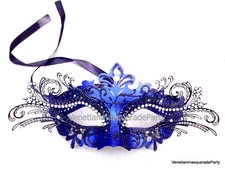 Princess Masquerade Ball Mask Venetian Luxury Laser cut Burlesque Prom Party